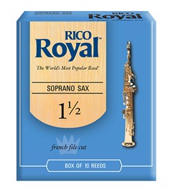 Трости Rico Royal RIB1015 для саксофона сопр., размер 1.5