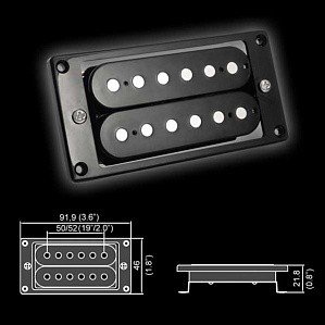 Звукосниматель Belcat BH22 Bridge BK