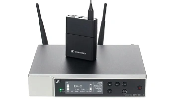 Радиосистема Sennheiser EW-D SK BASE SET (S7-10) цифровая, рэковый приемник, поясной передатчик, до 