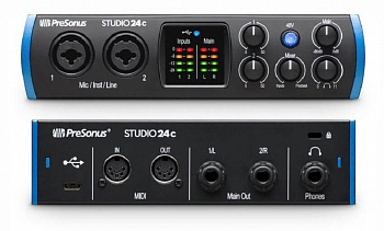 Интерфейс PreSonus Studio 24C