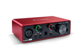 Интерфейс Focusrite Scarlett Solo 3rd Gen USB