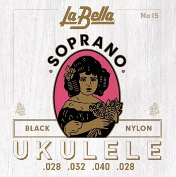 Струны LA Bella 15-SOPRANO для укулеле