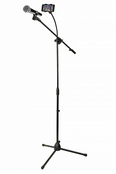 Стойка микрофонная DEKKO JR504 BK