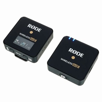 Радиосистема RODE Wireless GO II, разъем: USB Type-C, черный