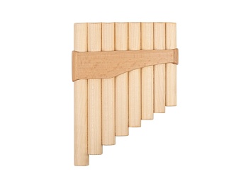 Пан-флейта Hora Panpipe-08-soprano 8 трубок сопрано c2-c3, материалы - клен, акация, бамбук