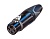 Разъем Canon (м) Neutrik NC3FXX-BAG кабельный