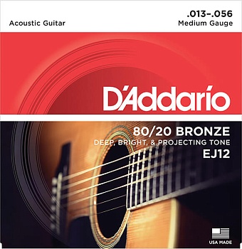 Струны D'Addario EJ12