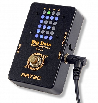 Гитарная педаль-тюнер Artec SE-PTN напольный