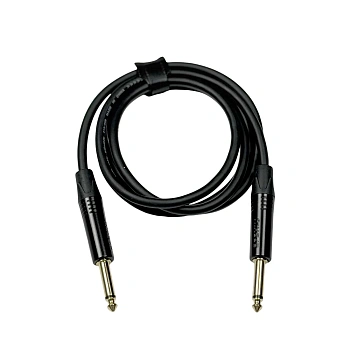 Шнур E-Shine ES-8602 6,35-6,35 моноджек папа, 1,5м