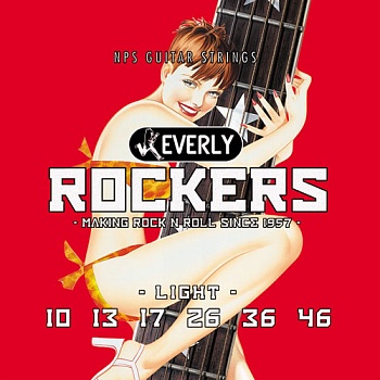 Струны Everly 9010 Rockers