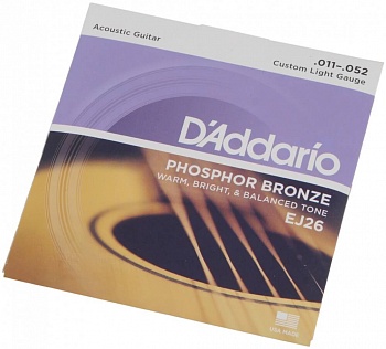 Струны D'Addario EJ26