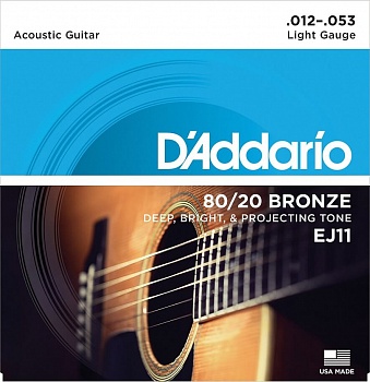 Струны D'Addario EJ11