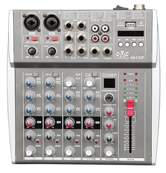 Микшер SVS Audiotechnik AM-6 DSP