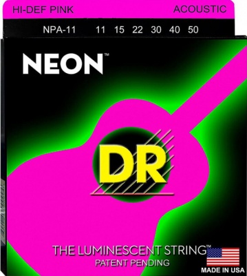 Струны DR NPA-11 (11-50) neon