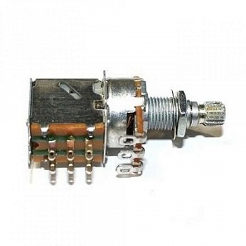 Потенциометр PUSH-PULL SWITCH B500кОм 