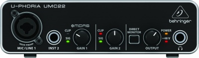 Звуковая карта Behringer UMC22 USB