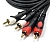 Шнур E-Shine ES-1434 2RCA-2RCA, 1,8м