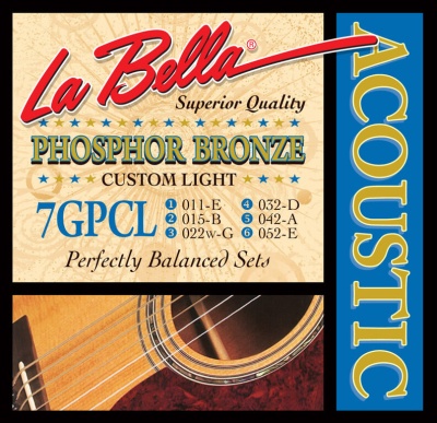 Струны LA Bella 7 GPCL