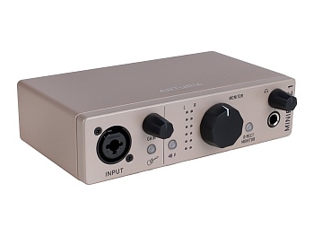 Аудиоинтерфейс USB 800121 Arturia MiniFuse 1 Champagne
