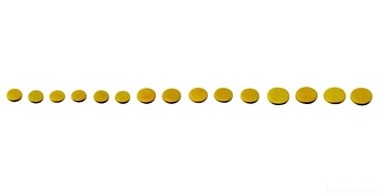 Набор подушечек для концертных флейт с резонаторами GEWA Concert Flute Pads Yamaha 