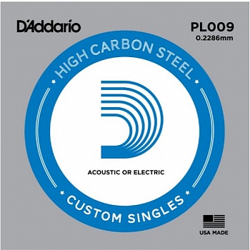 Струны D'Addario PL009 первая