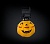 Конфетти-машина EASY Swirl Pumpkin (тыква), подвесная     