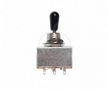Ручка PARTS H91 д/эл. гит., черная, белая  пластик 