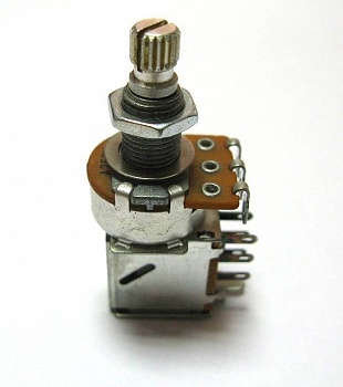 Потенциометр PUSH-PULL SWITCH A500кОм 16-18 мм. д/эл. гит (тембр с отсечкой), PARTS