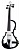 Электроскрипка GEWA E-Violine line White