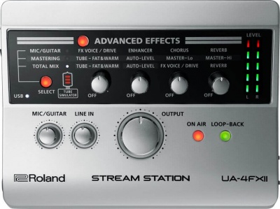 Интерфейс Roland UA-4FX2