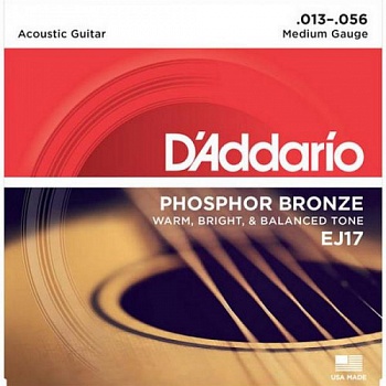 Струны D'Addario EJ17