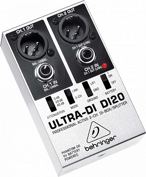 Активный директ-бокс Behringer DI20