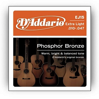 Струны D'Addario EJ15
