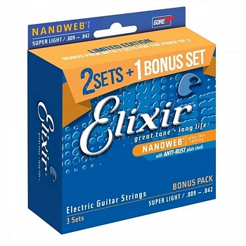 Струны Elixir 16542 NanoWeb