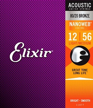 Струны Elixir 11077 NanoWeb