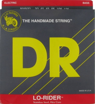 Струны для бас-гитары DR Lo-Riders MH6-30 30-125