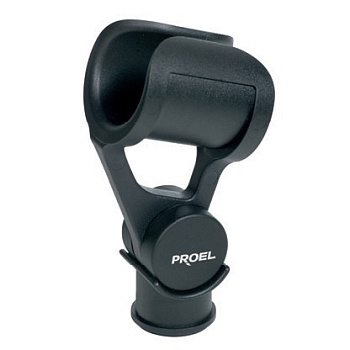 Держатель Proel APM45B для микрофона с переходником (32-39mm), АВS пластик