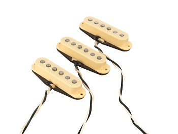 Комплект магнитных звукоснимателей Bagdasar guitars BGP401SBE True Vintage Stratocaster, бежевый