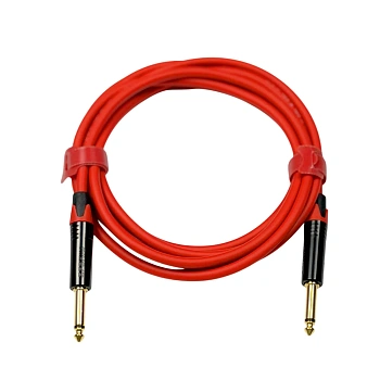 Шнур E-Shine ES-8022R 6,35-6,35, моно джек, 3м