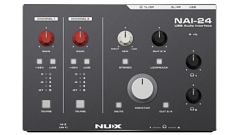 Аудиоинтерфейс Nux NAI-24 USB